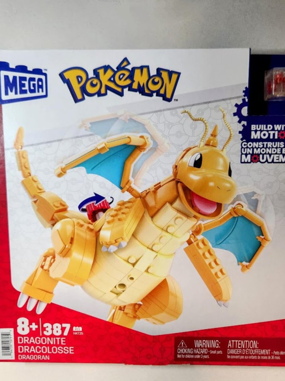 NEW Dragonite MEGA Pokémon Action Figure Building Toys Set LEGO COMPATIBLE 387 P